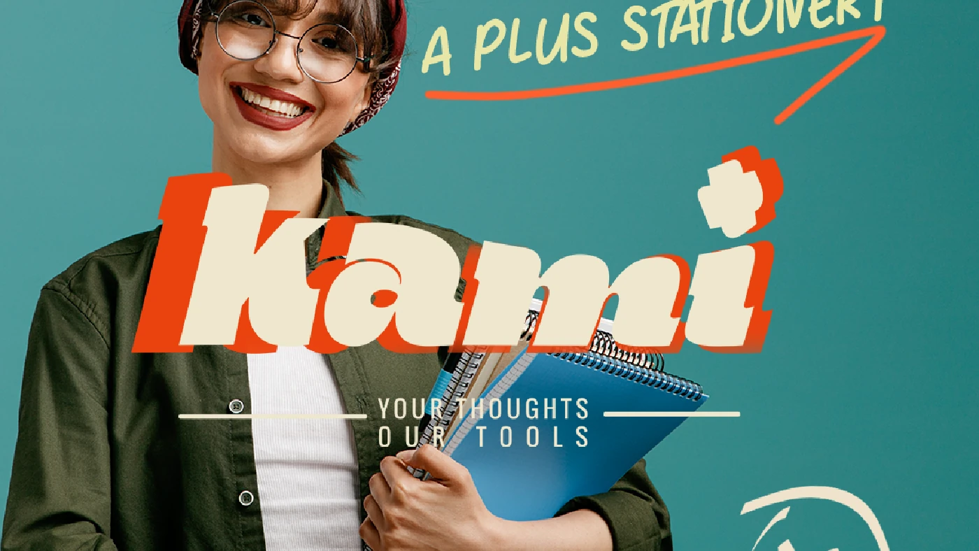 Kami Stationery sosyal medya kampanya tasarımı