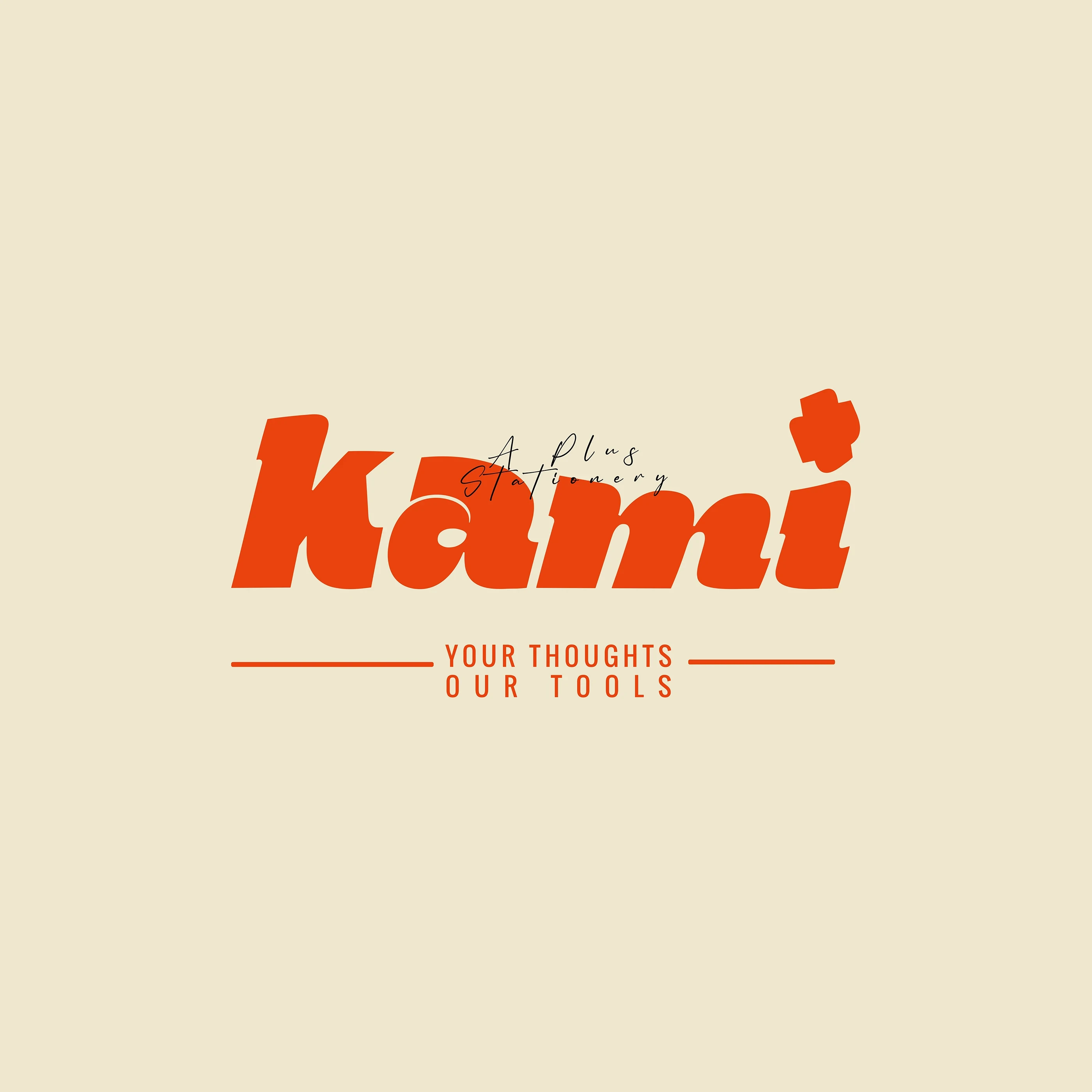 Kami Stationery logo ve marka kimliği