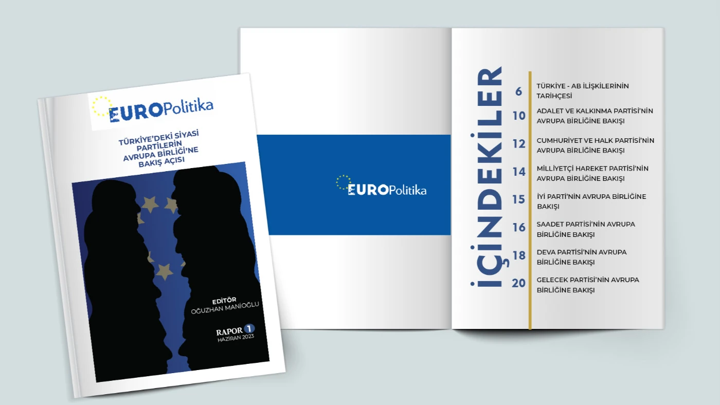 Euro Politika broşür tasarımı