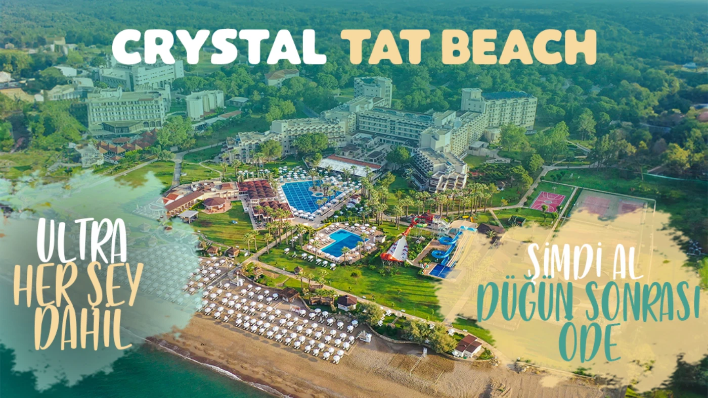 Crystal Tat Beach sosyal medya paylaşımı