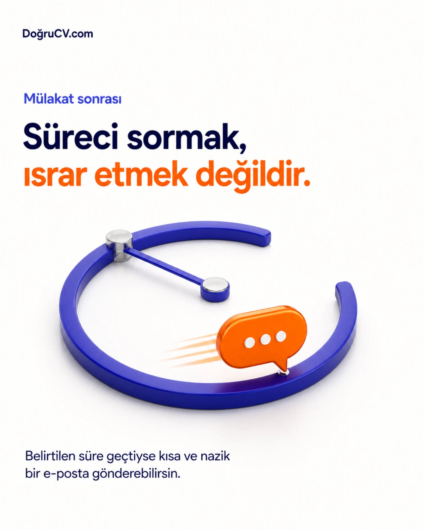 DoğruCV mülakat sonrası geri dönüş sosyal medya paylaşımı