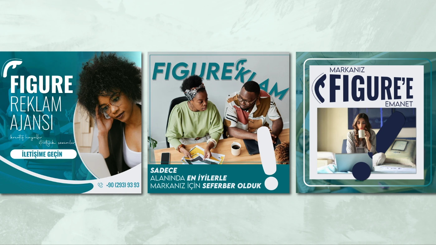 Figure reklam ajansı sosyal medya carousel tasarımı